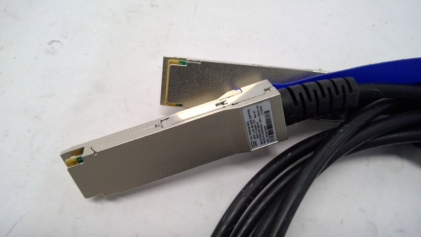 P08307-001 HPE Infiniband HDR/Ethernet 200GB QSFP56 TO 2XQSFP56 1.5M Splitter