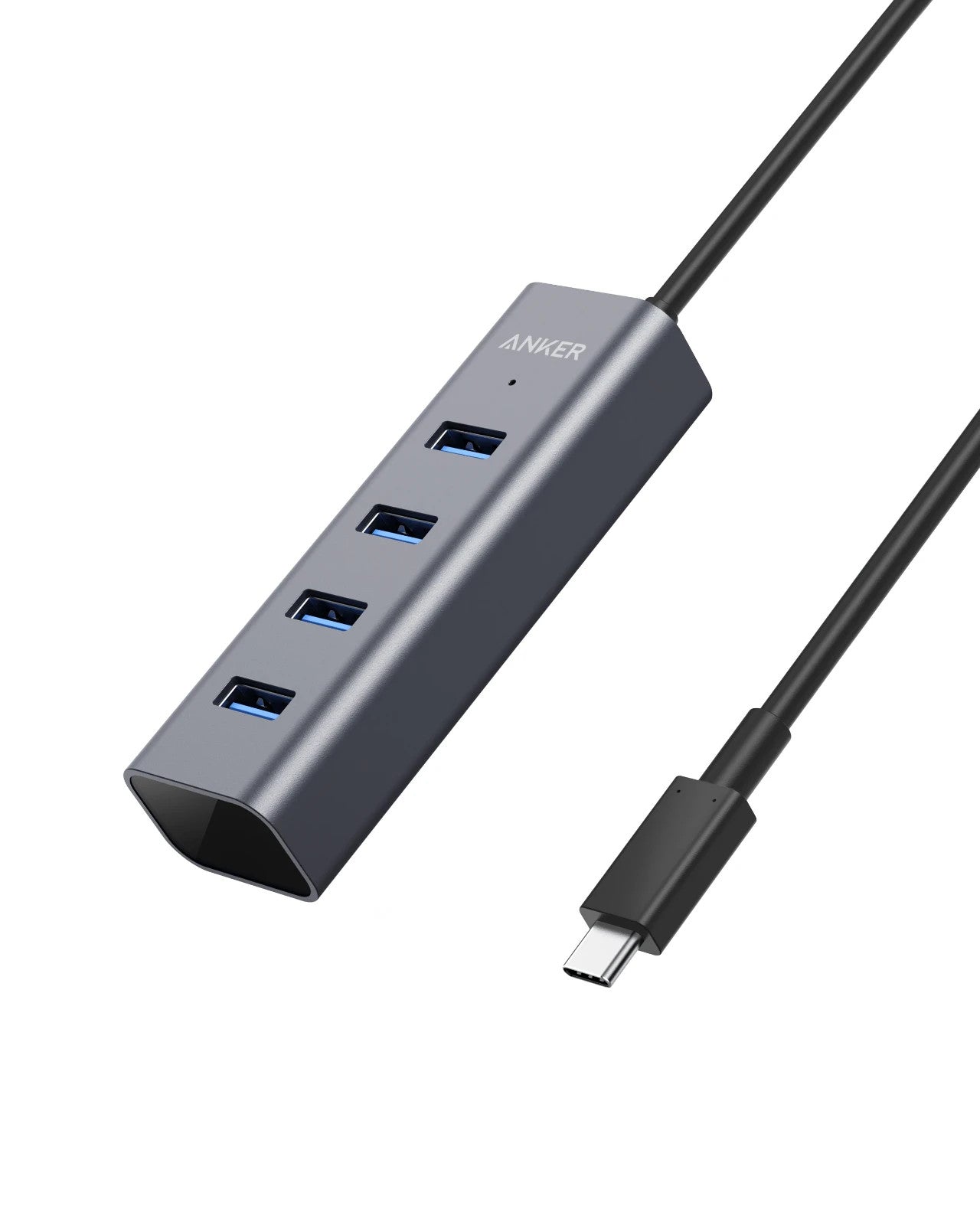NEW Anker USB-C to 4-Port USB 3.0 Hub For USB Type C Devices A8305