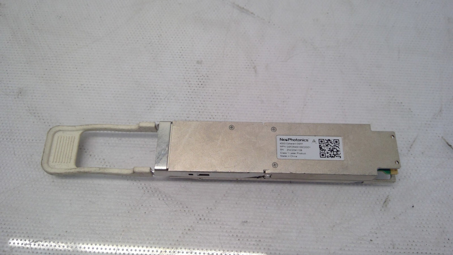 NEOPHOTONICS OSFZR400100C2GO1  400G  COHERENT OSFP  TRANSCEIVER