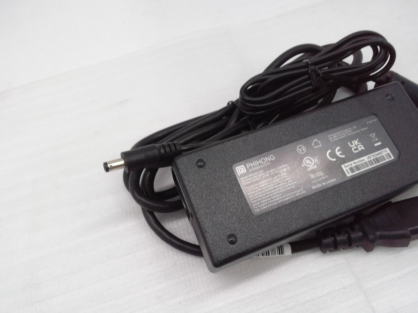 PHIHONG AC Adapter PPL90U-240 Power supply 24V 3.75A 90W W/Cord