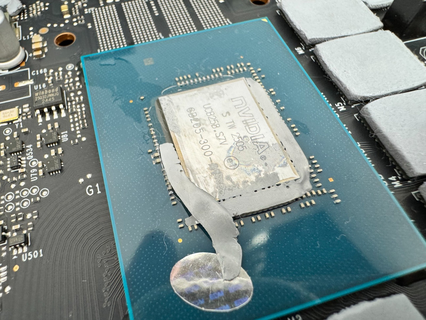*For Parts* MSI GeForce RTX 5070 12G GDDR7 Ventus 2X OC Edition *Not Working*