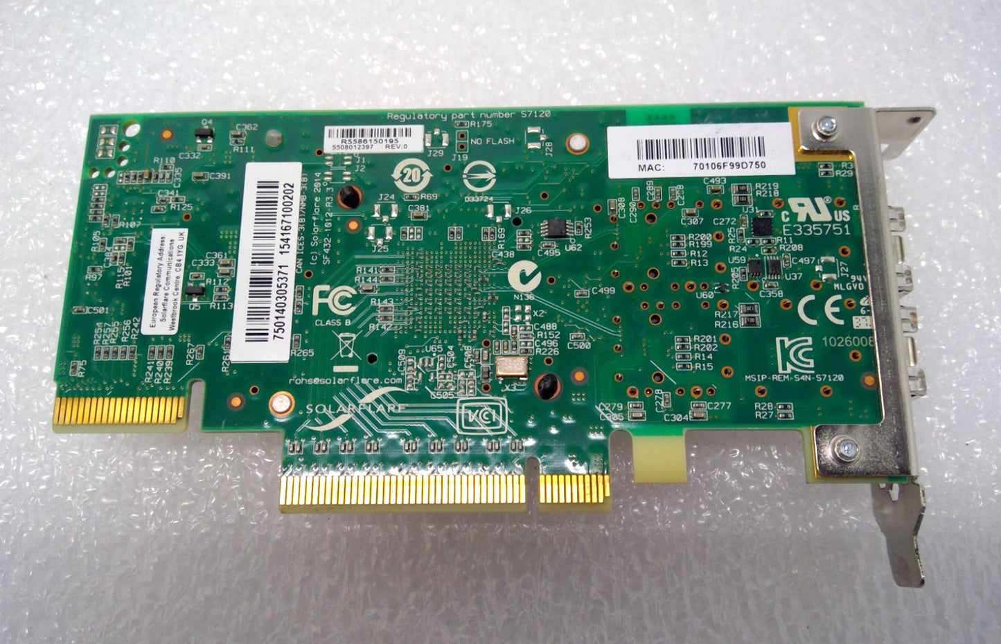 HP 811794-001 789001-001 ETHERNET 10GB 2-PORT 572SFP+ ADAPTER
