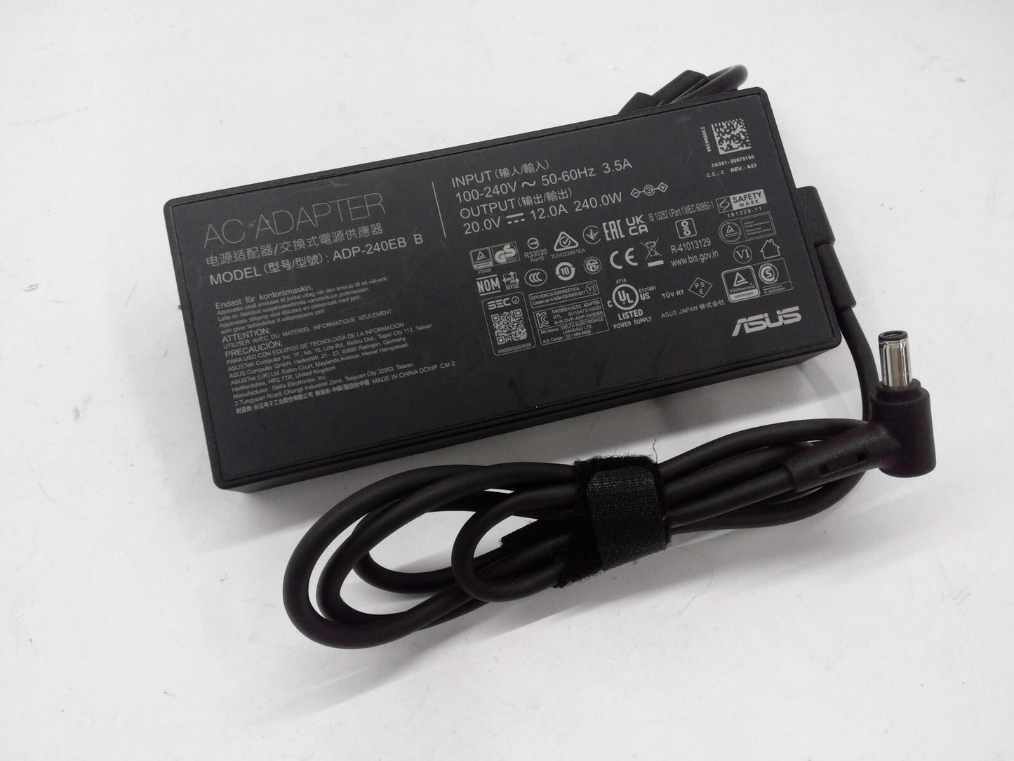 OEM ASUS 240W AC Adapter for ASUS ROG Strix SCAR/Zephyrus ADP-240EB B A20-240P1A
