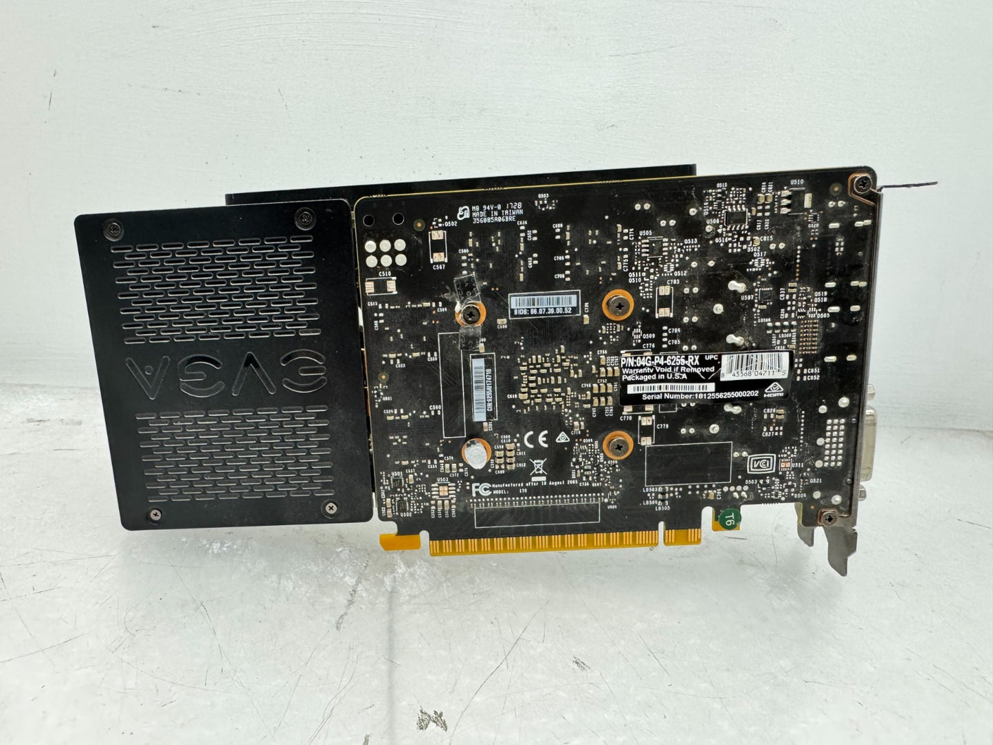 EVGA GeForce GTX 1050 Ti SSC GAMING 4GB GDDR5 Graphics Card 04G-P4-6255-RX