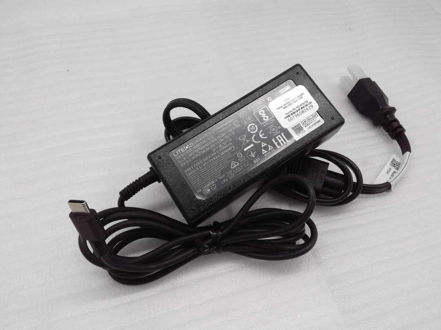 Original 65W USB-C Adapter For Acer Chromebook Spin 15 311 315 R13 PA-1700-02