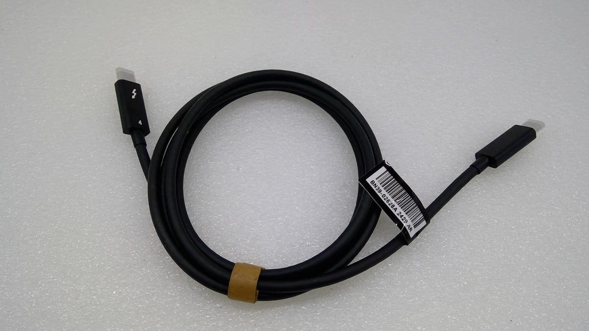 BN39-02628A Thunderbolt 4 USB-C to USB-C Cable 5FT for Samsung Black
