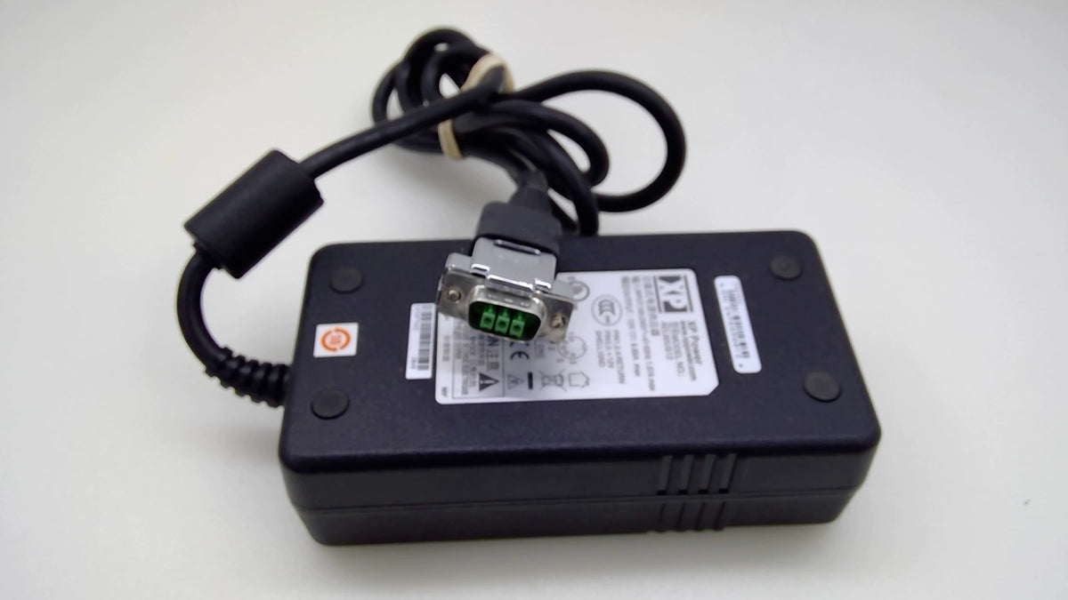 Genuine XP Power AEL80US12 80W 12V 6.66A AC/DC Power Supply w/ Locking Plug
