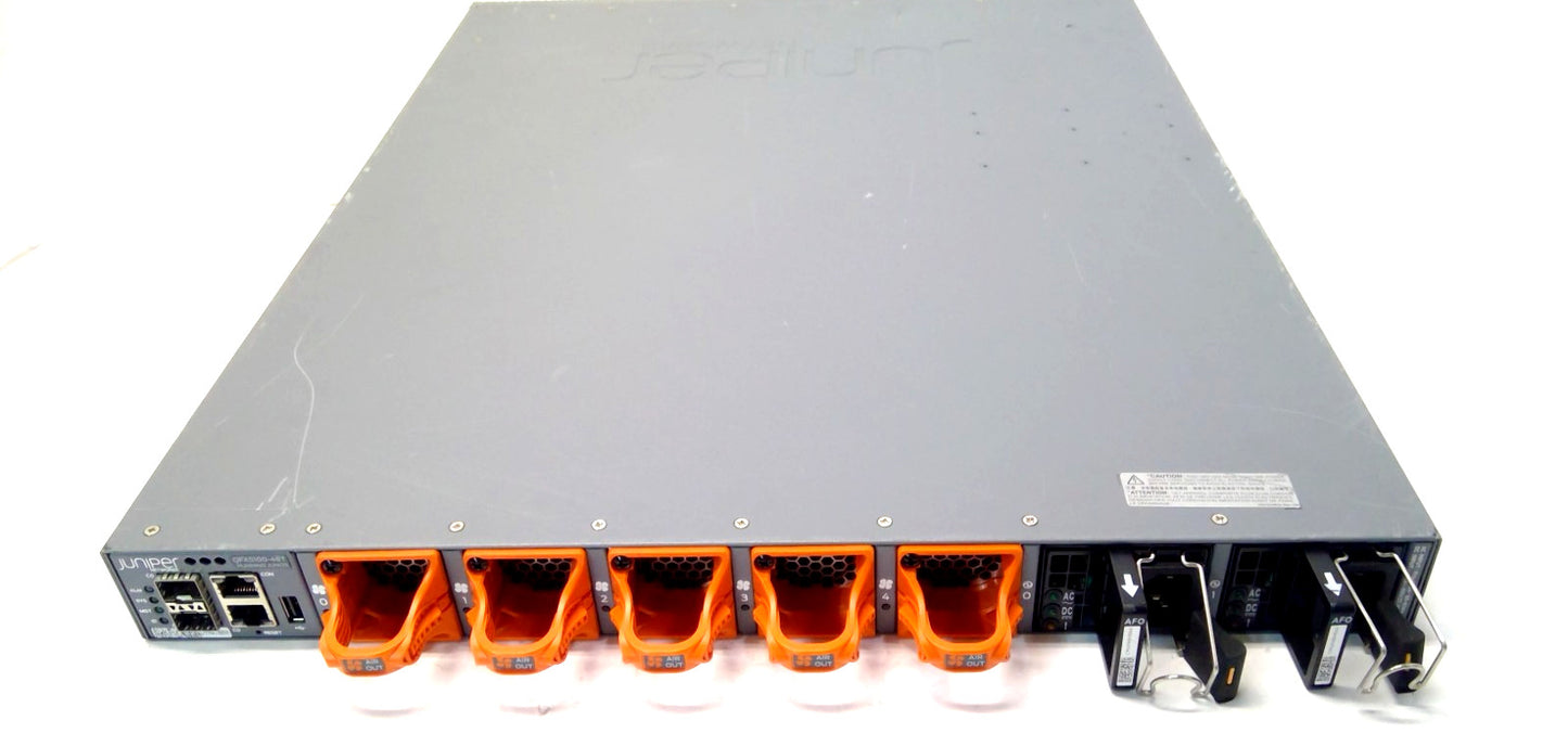 QFX5100-48T-AFO Juniper Networks QFX5100 48 x 10G Ports Layer 3 Ethernet switch
