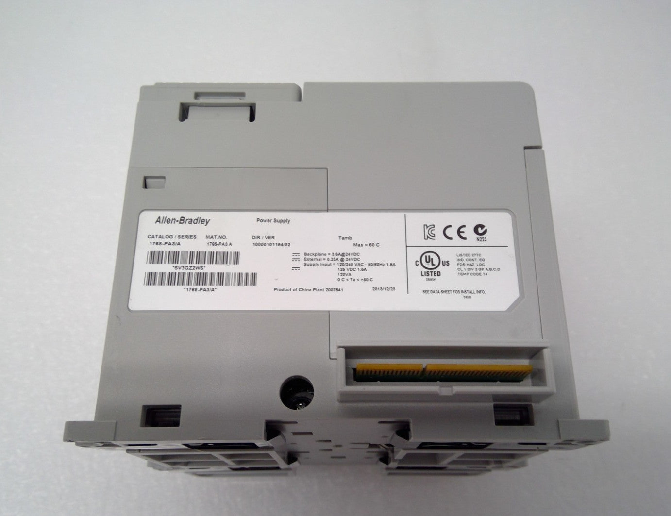 Allen Bradley 1768-PA3 /A Power Supply Module CompactLogix 1768PA3
