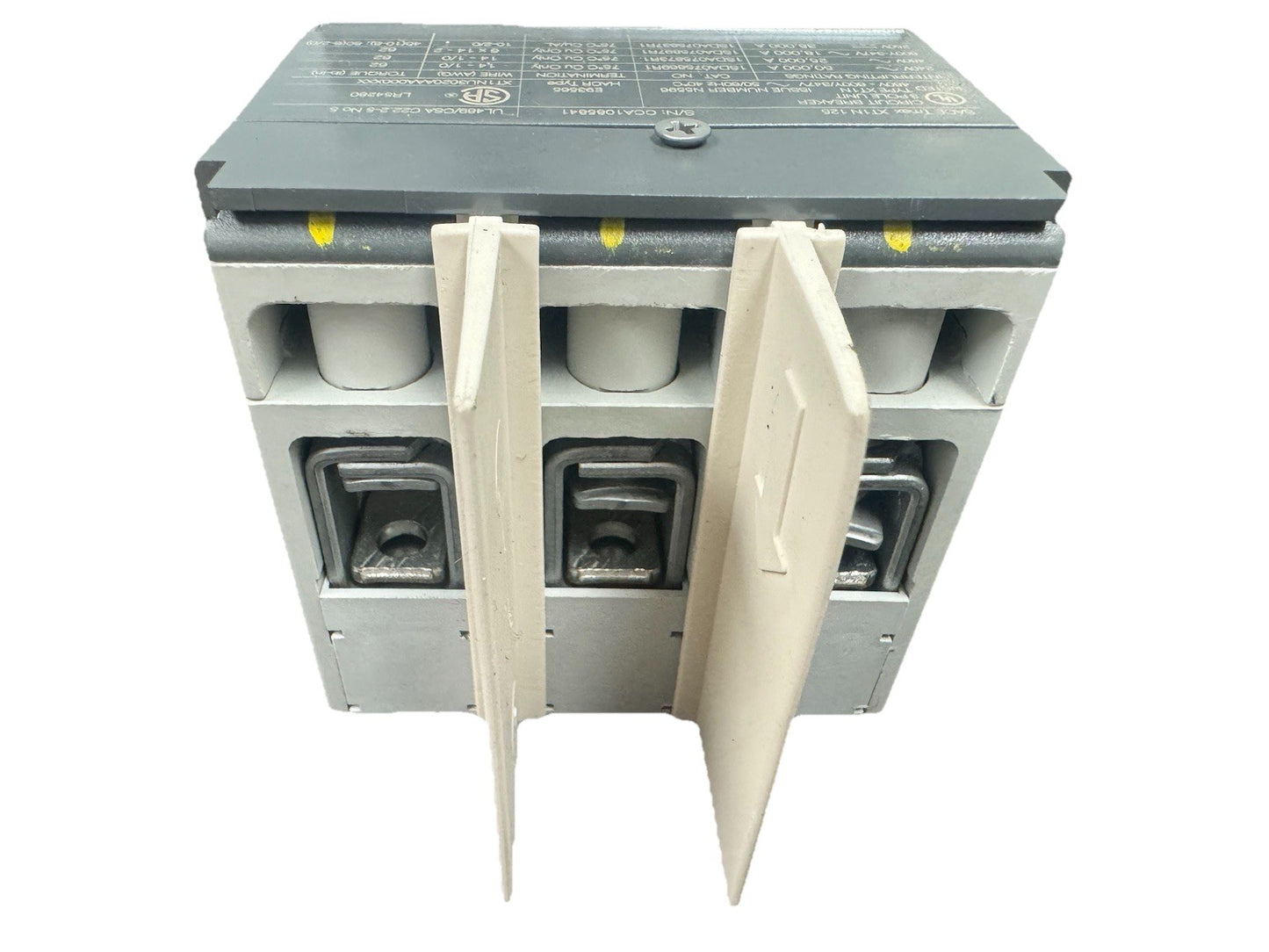 ABB SACE Tmax XT1N 125 240v 480v Industrial 3 Pole Circuit Breaker 20 Amp