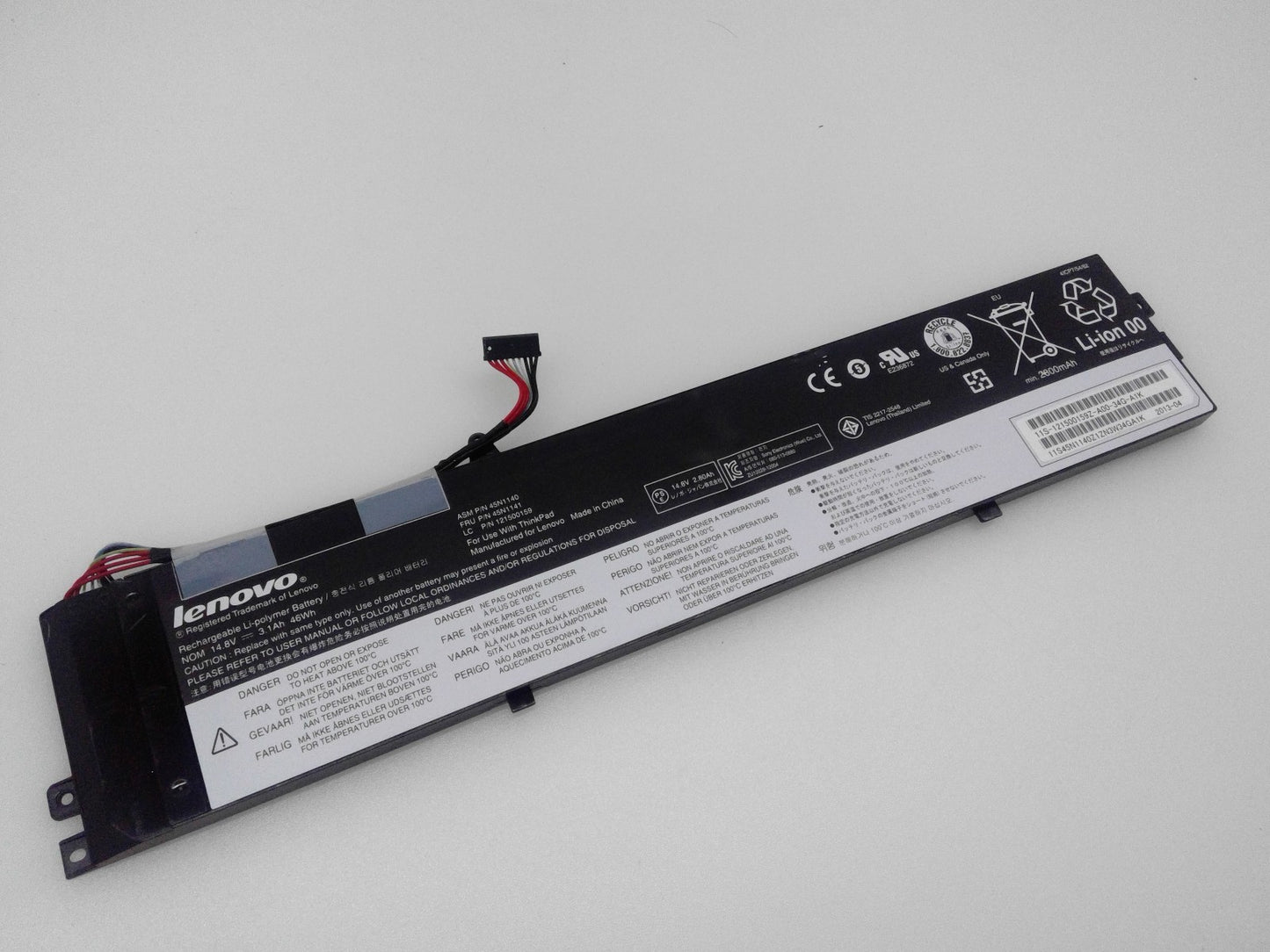 Genuine 45N1138 45N1139 45N1140 45N1141 Battery for Lenovo ThinkPad S431 S440