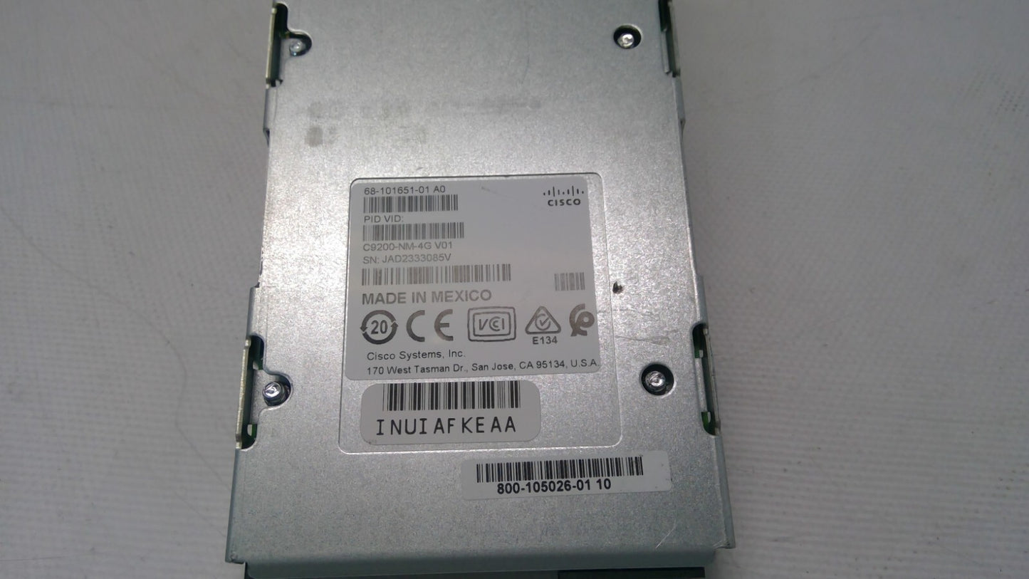 Cisco C9200-NM-4G Catalyst 9200 Series Network Module