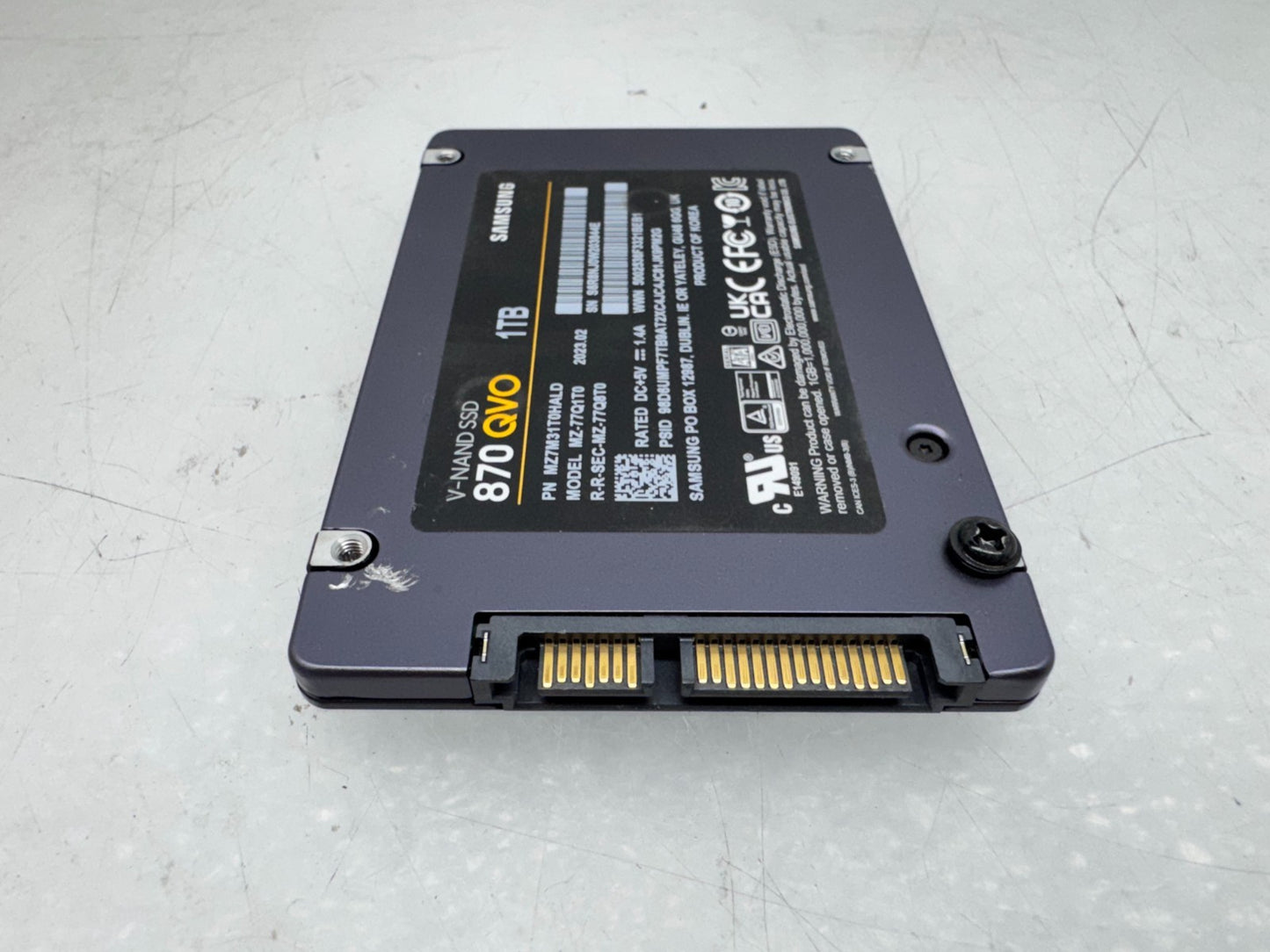 Samsung 870 QVO 1TB SATA SSD MZ-77Q1T0