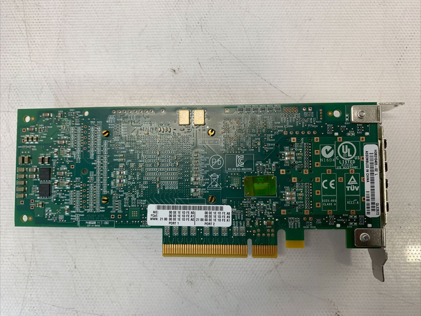 Qlogic QLE2672 16Gb Dual Port SFP+ Fibre Channel HBA Server Card
