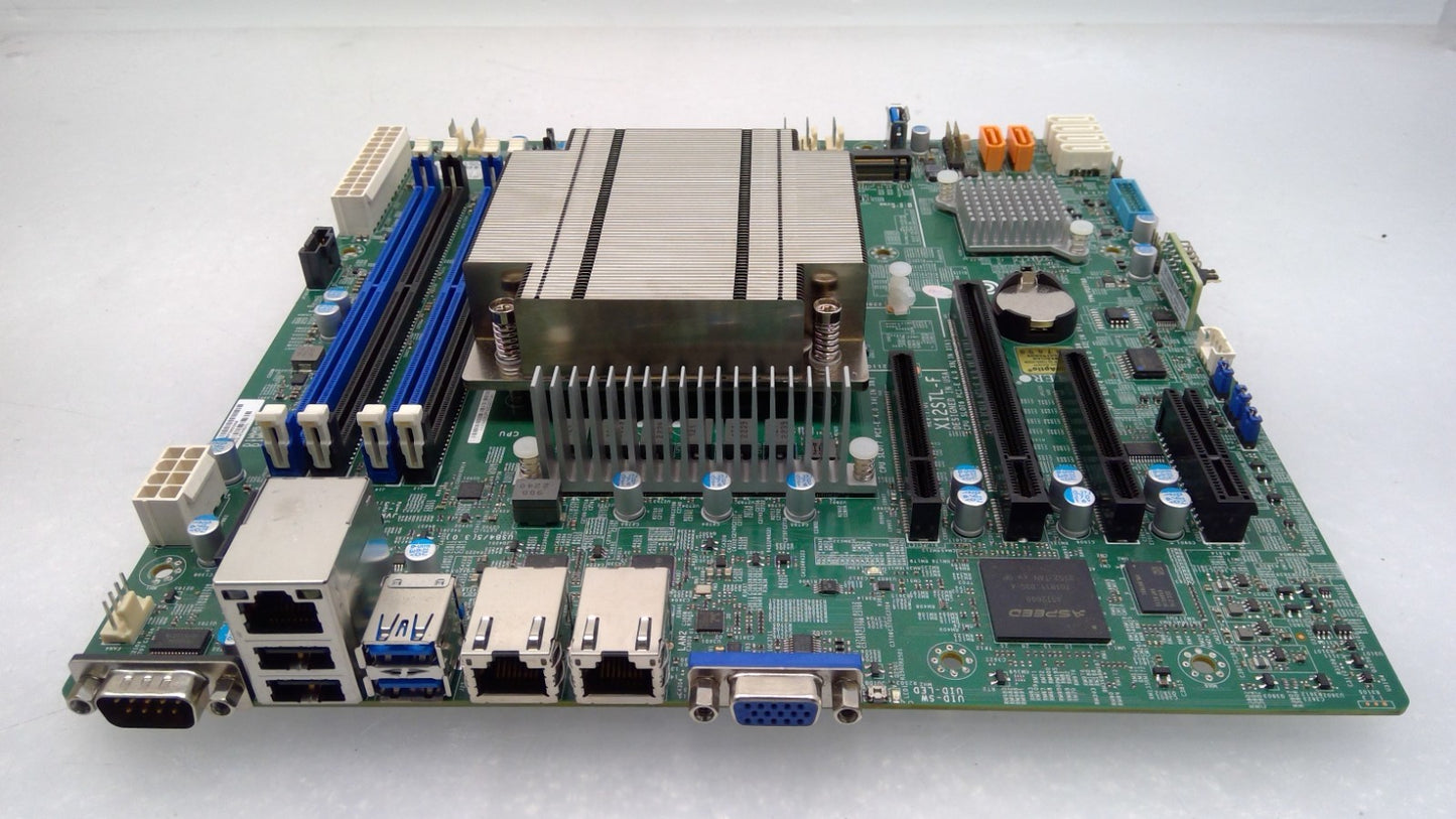 SUPERMICRO X12STL-F CPU E-2334@3.4GHz Motherboard micro ATX -LGA1200 Socket