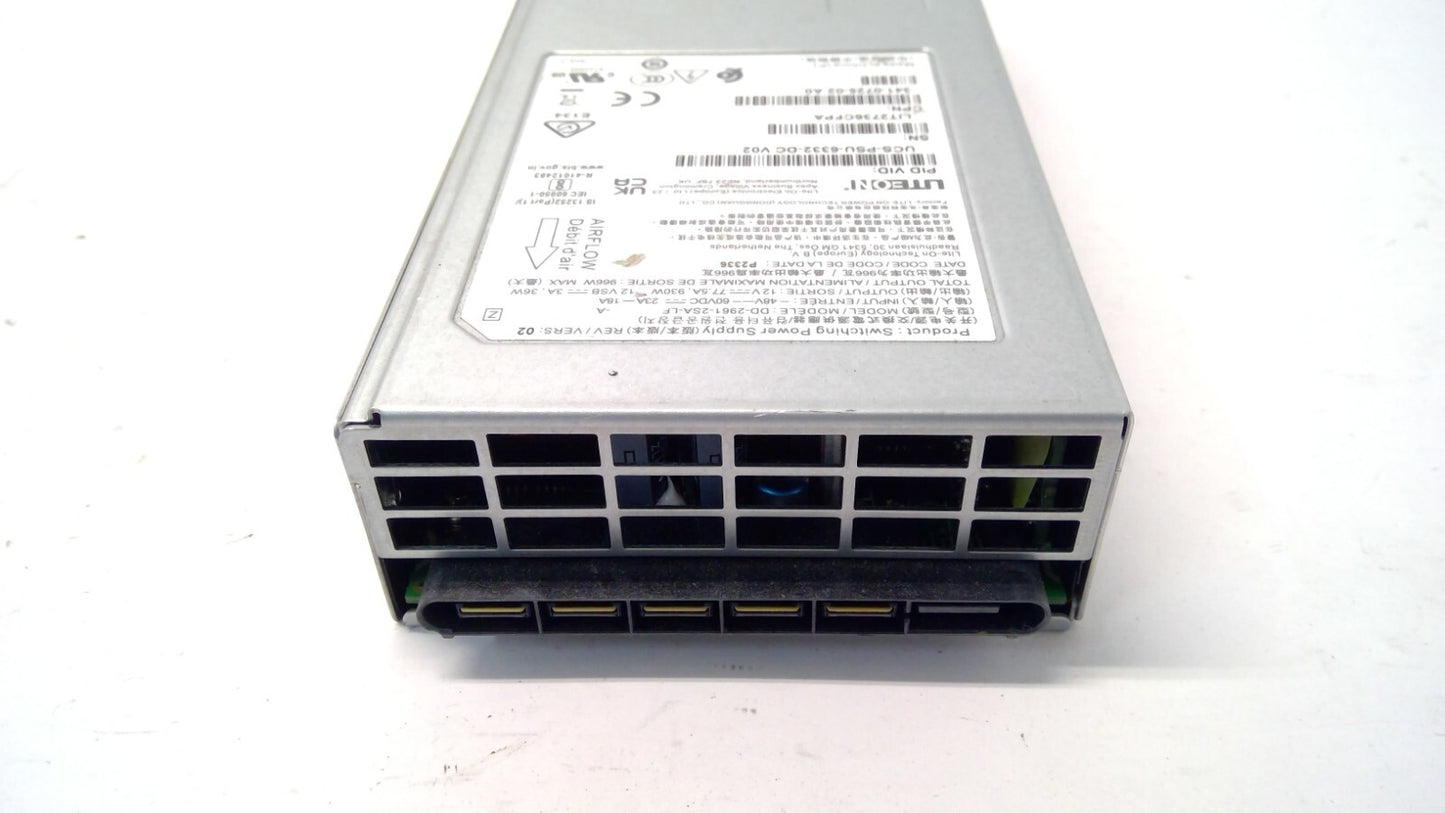 CISCO UCS-PSU-6332-DC 341-0725-02 Power supply 930W DC for Nexus 9000