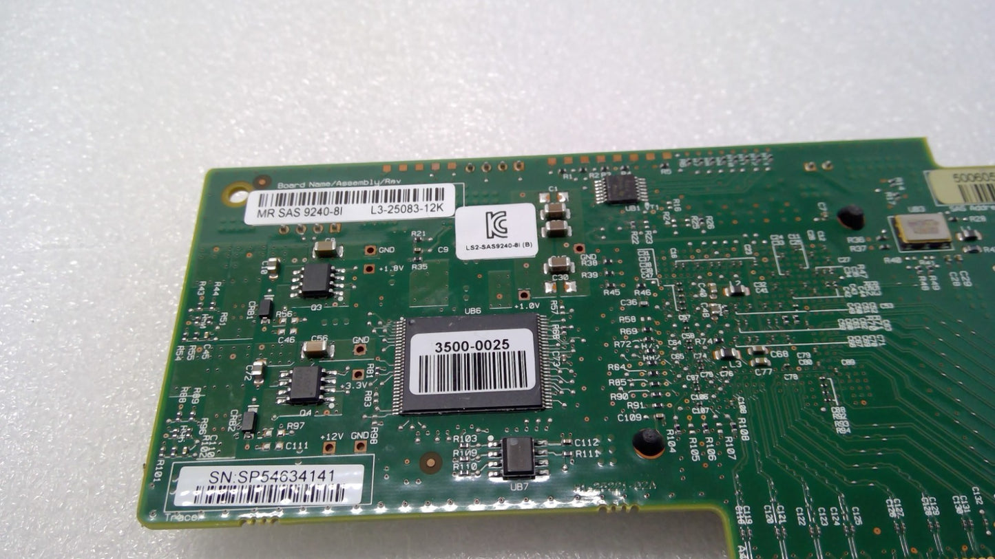 Lenovo 03T6739 LSI MR SAS 9240-8i 6Gbps HBA P20 IT Mode ZFS TrueNAS unRAID