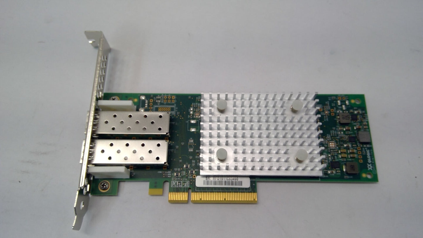 QLogic CK9H1 YCVFG Dual Port Fiber Channel HBA QLE2692-DEL High Profile Bracket