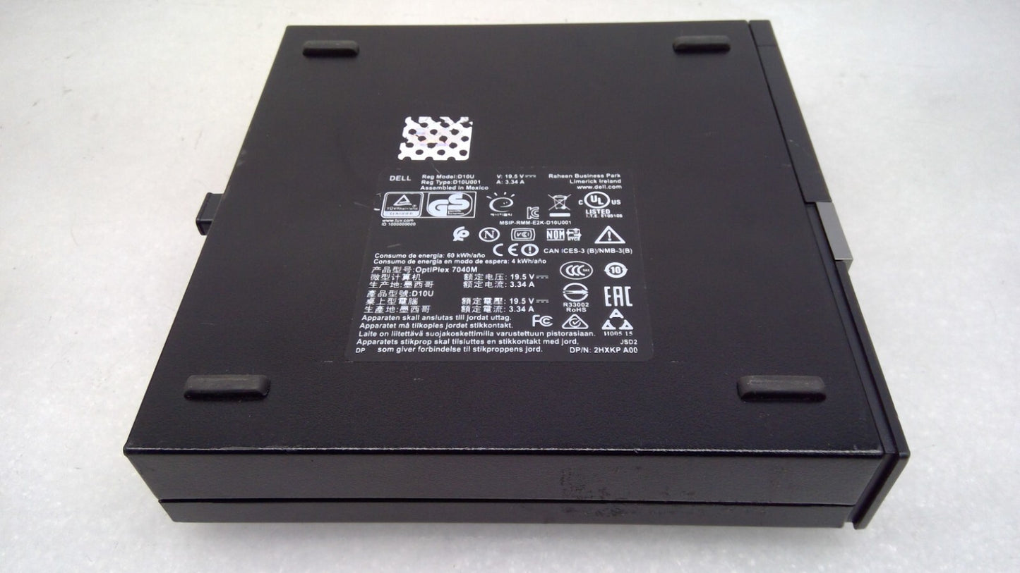 Dell OptiPlex 7040 Micro Desktop i7-6700T@2.8GHz/16G RAM/256G SSD WIFI No OS