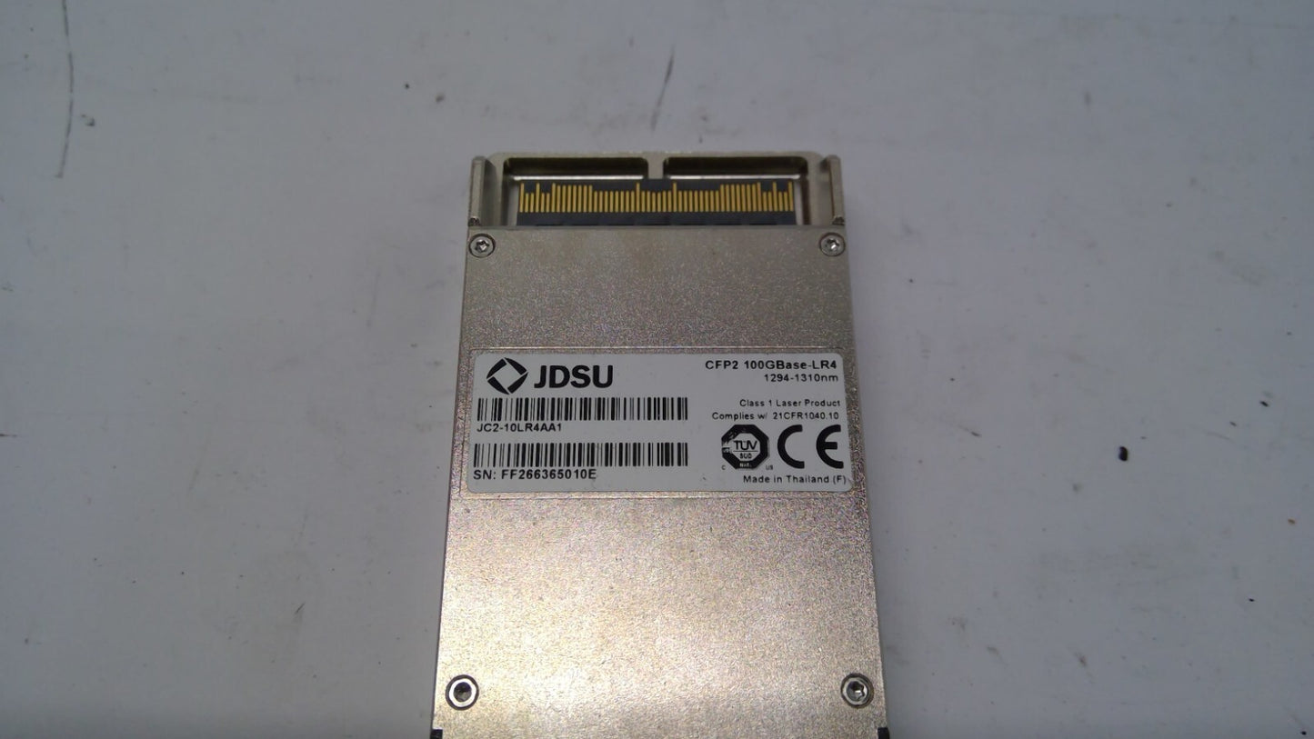 JDSU JC2-10LR4AA1 CFP2 100GBASE-LR4  1294-1310nm Optical Transceiver