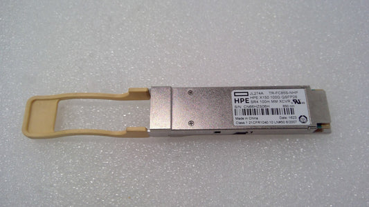 HPE TR-FC85S-NHP JL274A  X150 100G QSFP28 SR4 100mm XCVR 850nm QSFP-100G