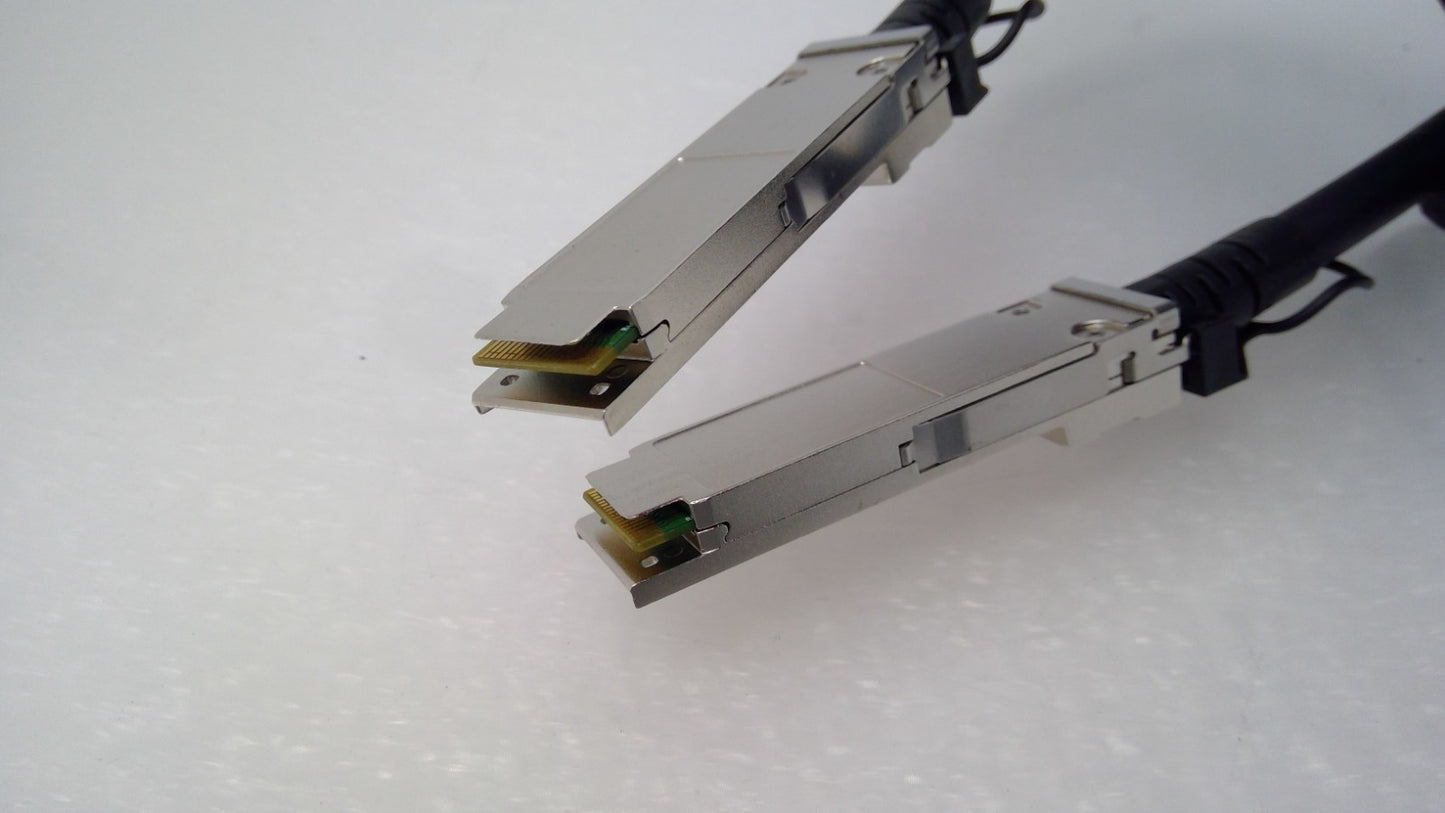 lot of 5 NetApp Amphenol 112-00176 QSFP TO QSFP 0.5M/1.5ft External SAS Cable