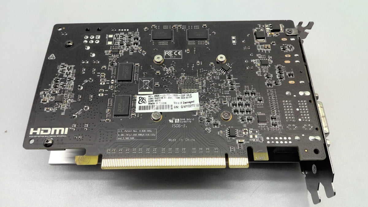XFX Radeon R7 250X 1000M 2GB D3 DP R7-250X -CQF R Series Ghost Graphics Card
