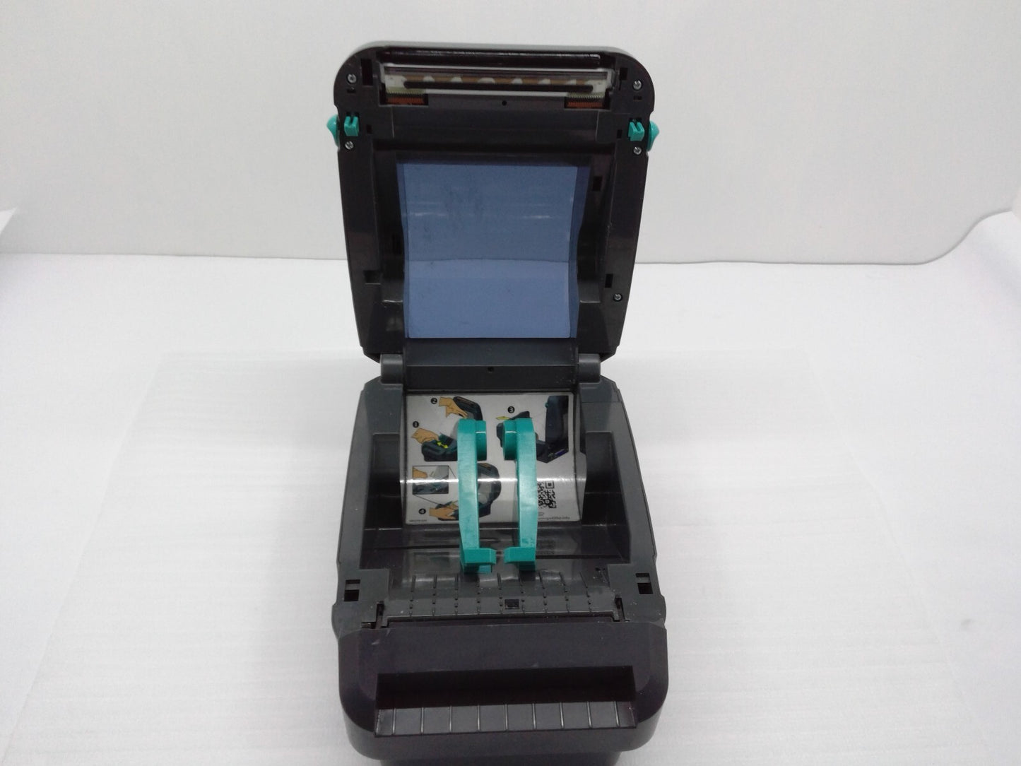 Zebra GX420RX Thermal Printer Barcode Shipping Printer w/ Cutter NO AC ADAPTER