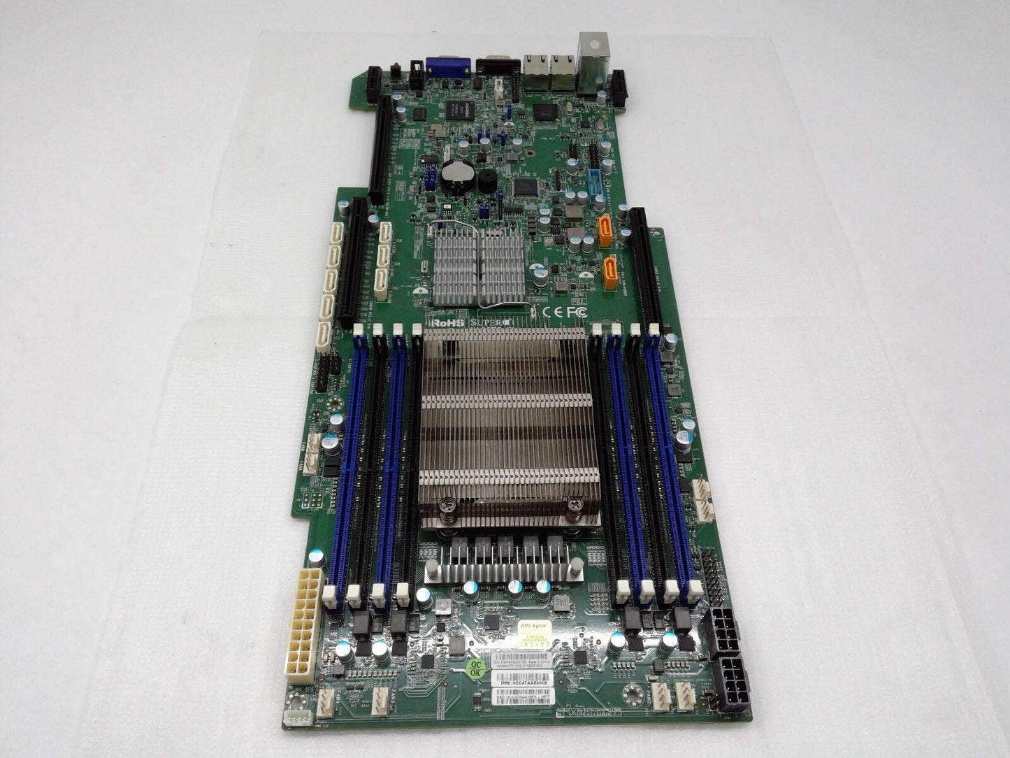 Supermicro X10SRG-F Motherboard LGA2011 + CPU/FAN Xeon E5-1630V@3.7GHz