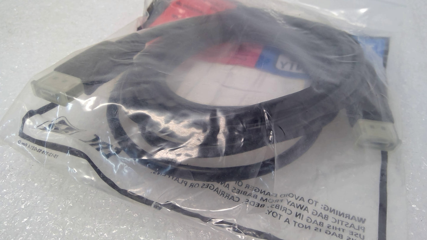 Lot of 7 Tripp Lite P580-010 DP Cable 10ft M/M 4K NEW Bag