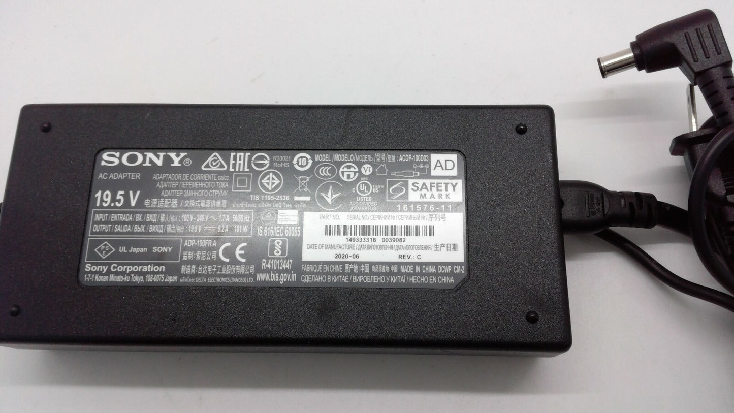 OEM Sony ACDP-100D03 19.5V-5.2A AC Power Adapter Charger