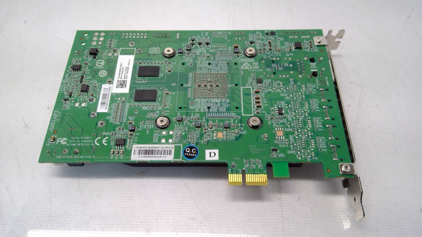 Dell 0WCWRN TERA 4x Mini DP PCoIP PCIe x1 Remote Access Host Card