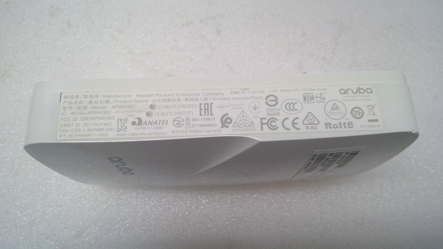 *LOT OF 10* HPE Aruba AP-303HR-US APINH303 Dual-radio Wireless Access Point