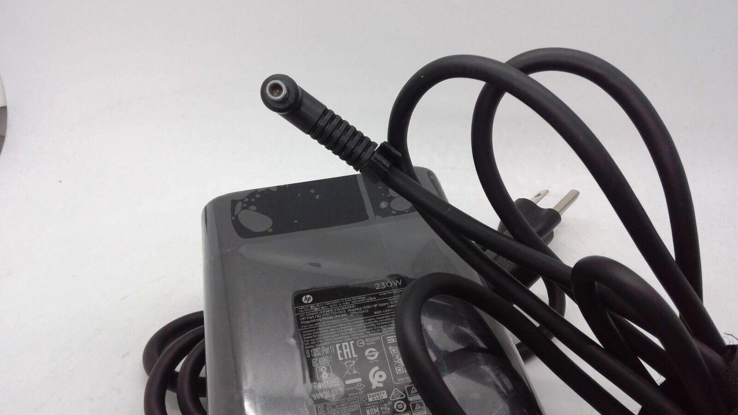 Original HP 230W 19.5V 11.8A TPN-DA12 AC Adapter Power with cord Tip 4.5mm