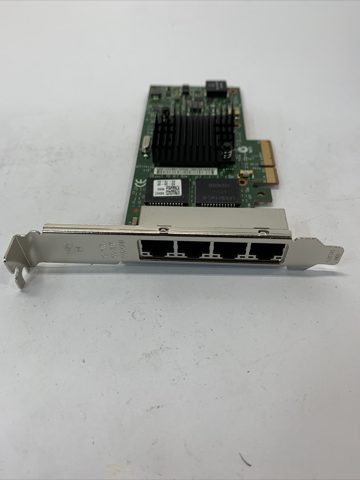Dell X8DHT Intel i350-T4 Quad Port PCIe x4 Ethernet Server Adapter Card