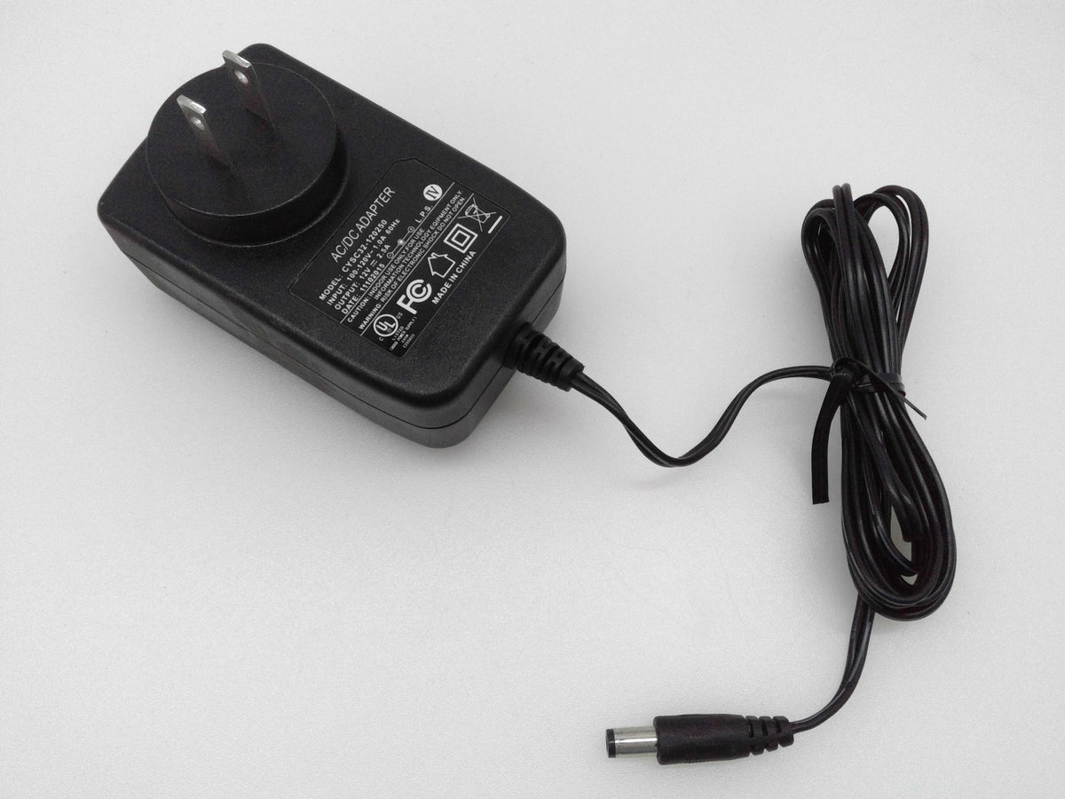 Lot of 10 - AC DC Adapter DC1202500 12V 2500mA /2.5A Charger Power Supply 5.5mm