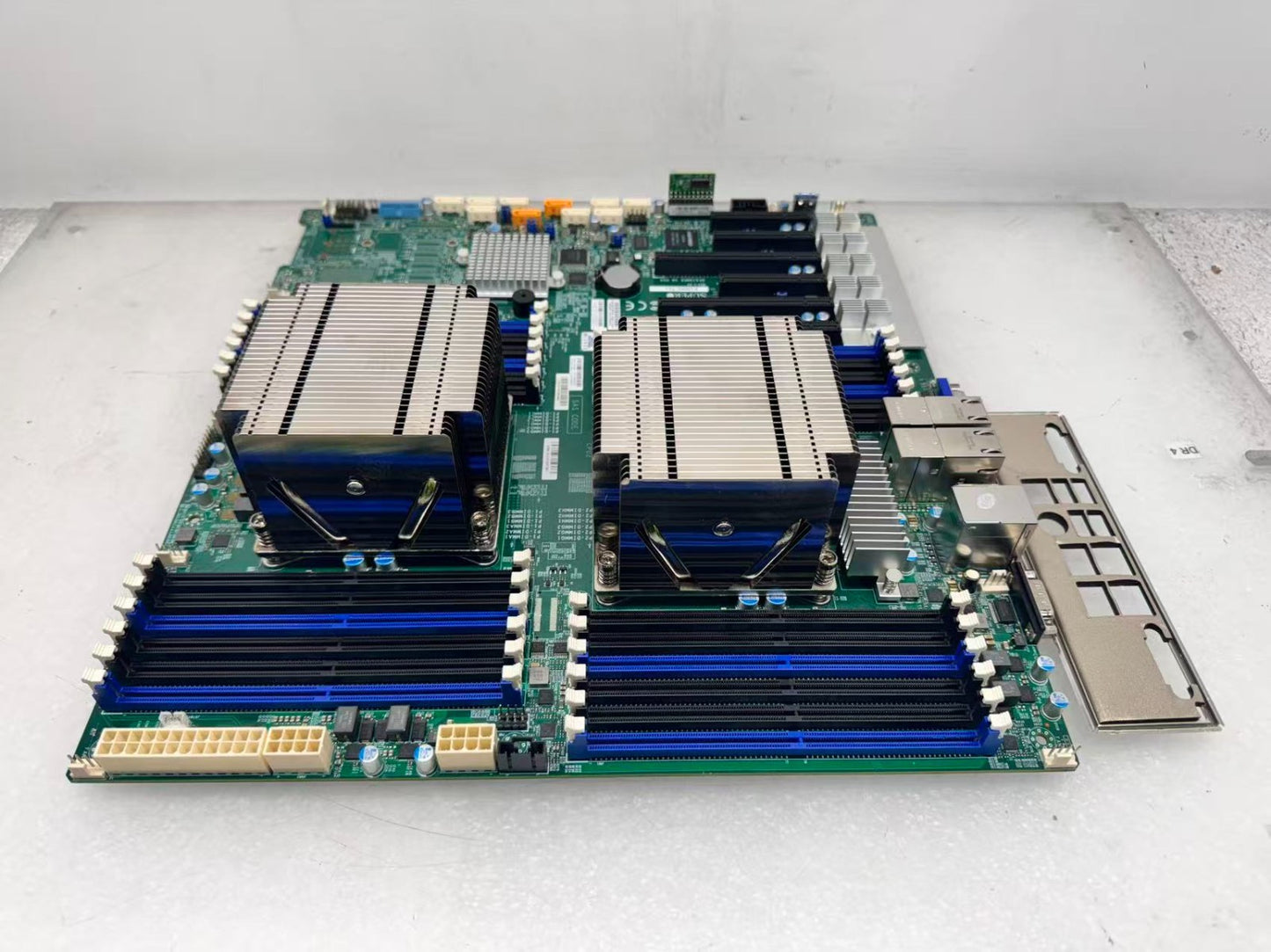 Supermicro X10DRI-T4+ INTEL Motherboard + Heatsink With I/O Shiel and Heat sink