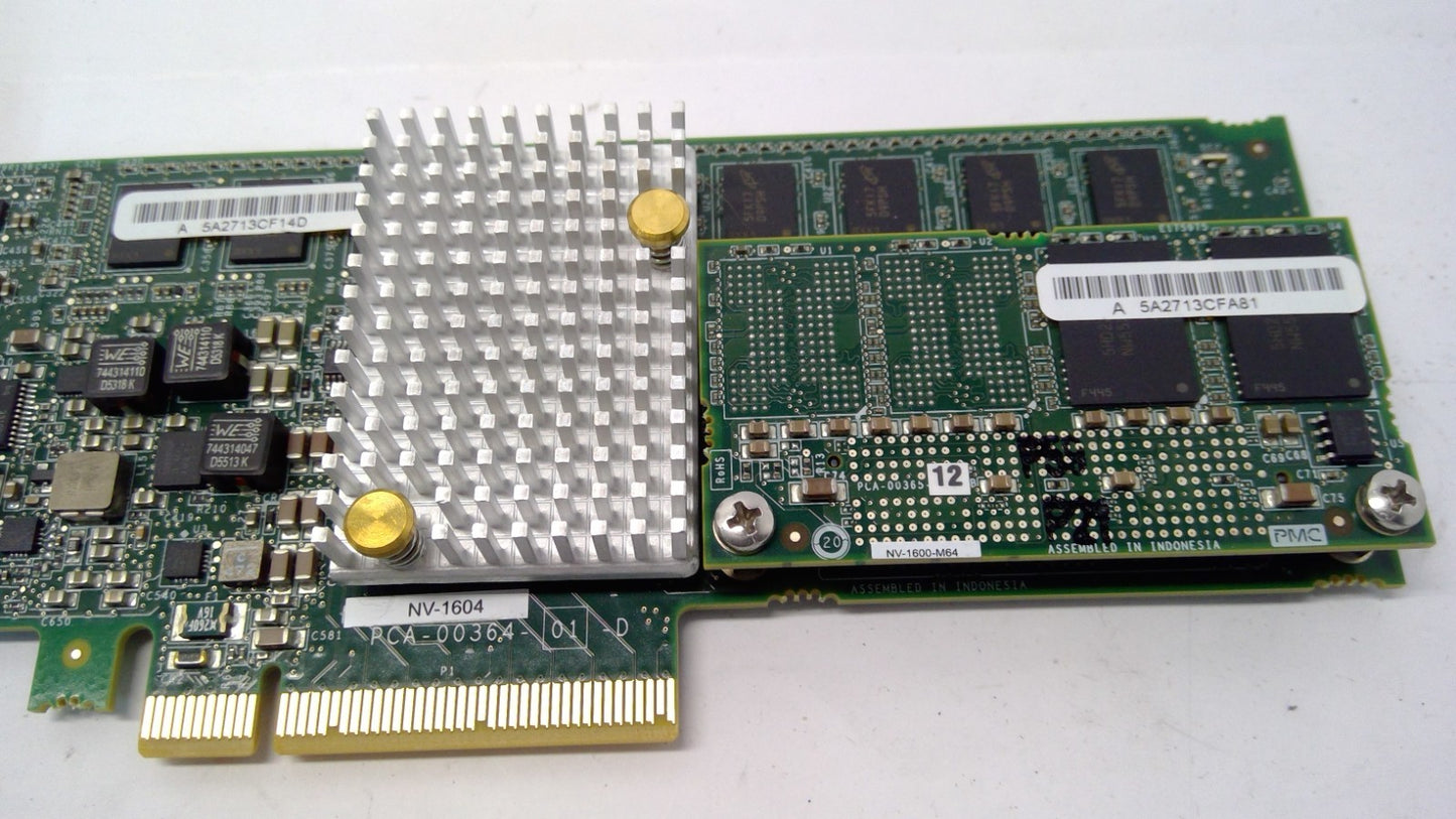 PMC NV-1604 NVRAM 1604 TCA-00364-01-D 4GB DDR MN PCIe Accelerator Card