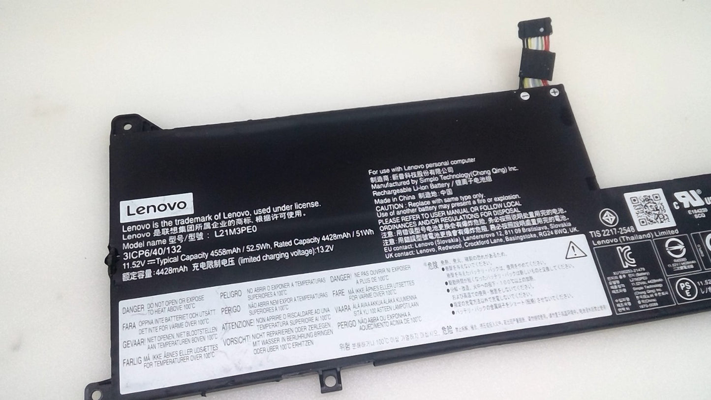 Genuine L21B3PE0 L21L3PE0 L21M3PE0 Battery Lenovo IdeaPad Flex 5 16ALC7 14IAU7