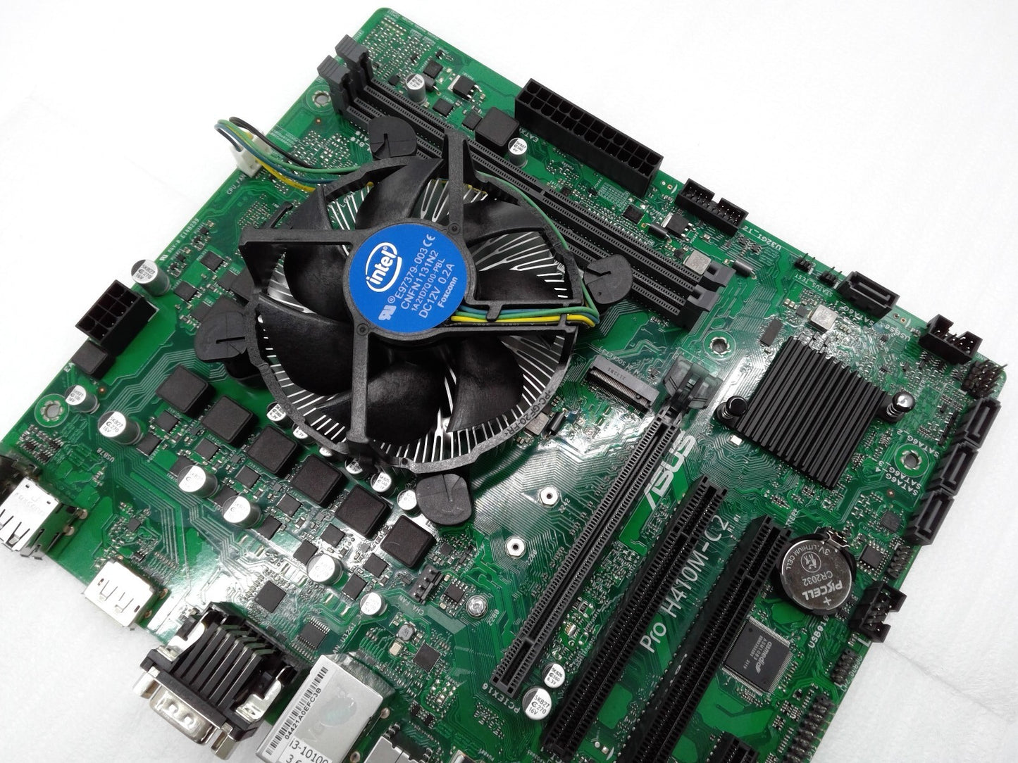 ASUS Pro H410M-C2 MicroATX DDR4 Motherboard+ Intel Core I3-10100@3.6GHz