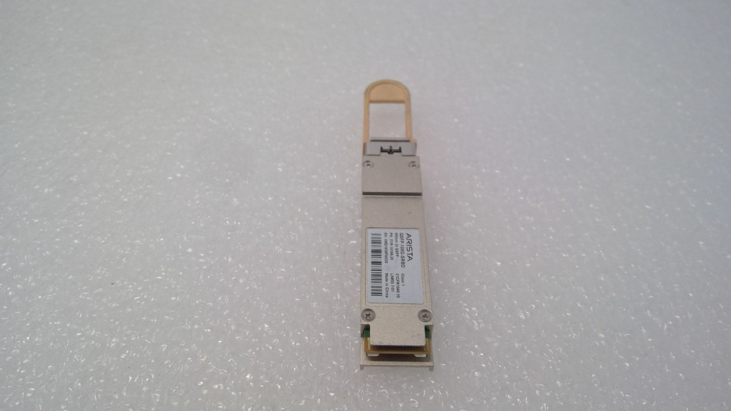 Arista QSFP-100G-SRBD 100Gbps Bi-Directional QSFP Transceiver XVR-10168-20
