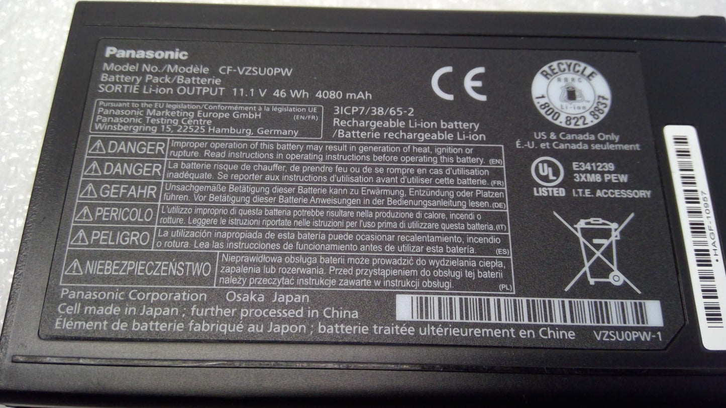 Genuine CF-VZSU0PW 46Wh CF-VZSU0PR For Panasonic Toughbook CF-54 CF54 battery