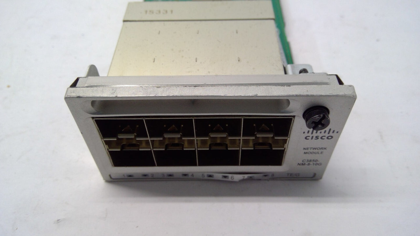 Cisco C3850-NM-8-10G 3850 Network Expansion Module Gigabit 8x 1GigE *Read*
