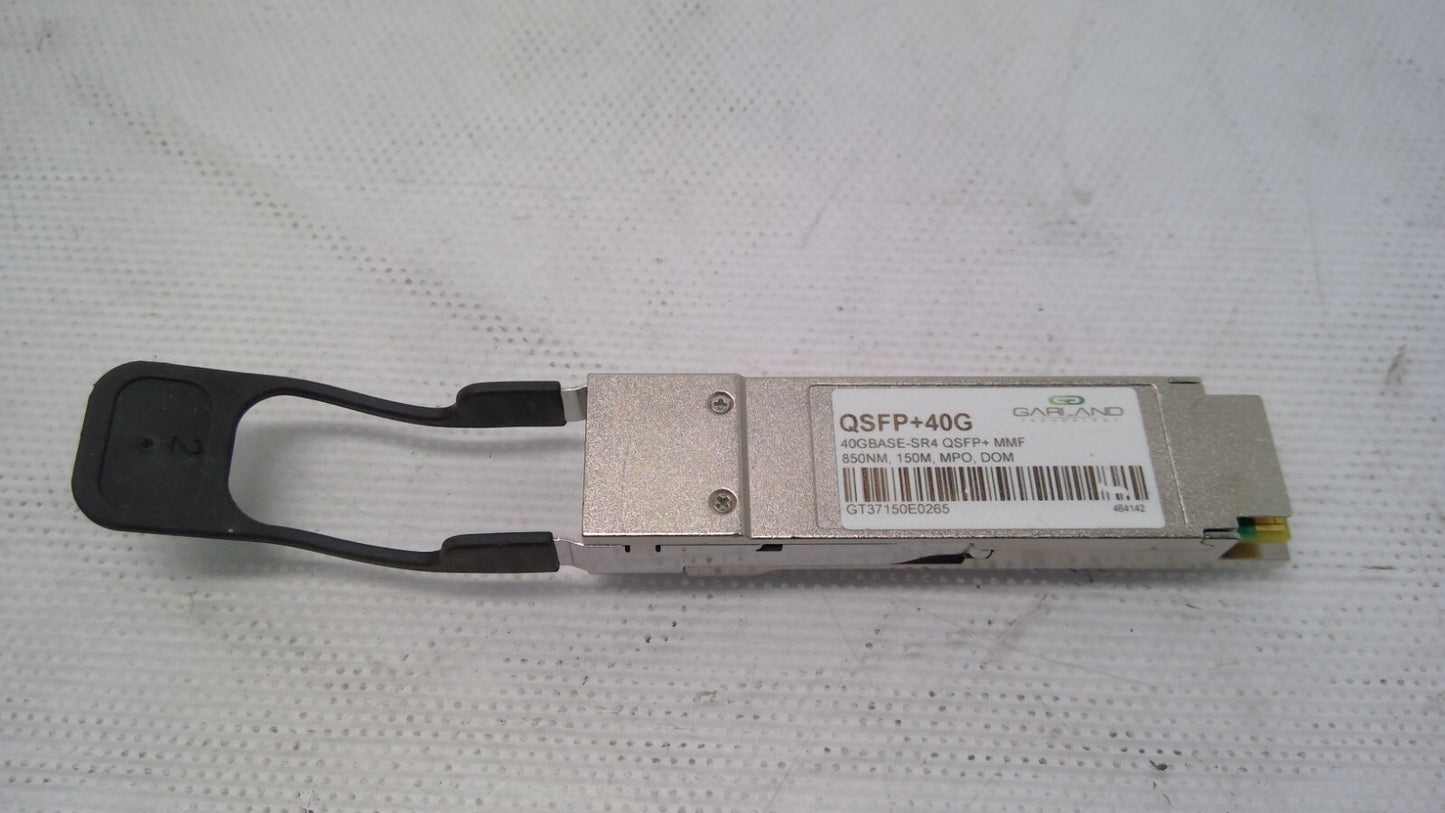 Garland QSFP+40G 40GBASE-SR4 QSFP+ MMF 850NM 150M MPO DOM