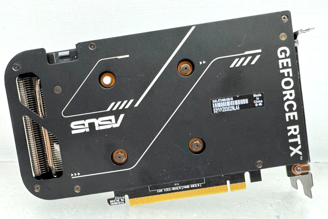 ASUS DUAL GeForce RTX 4060 8GB GDDR6 V2 OC Edition Graphics card
