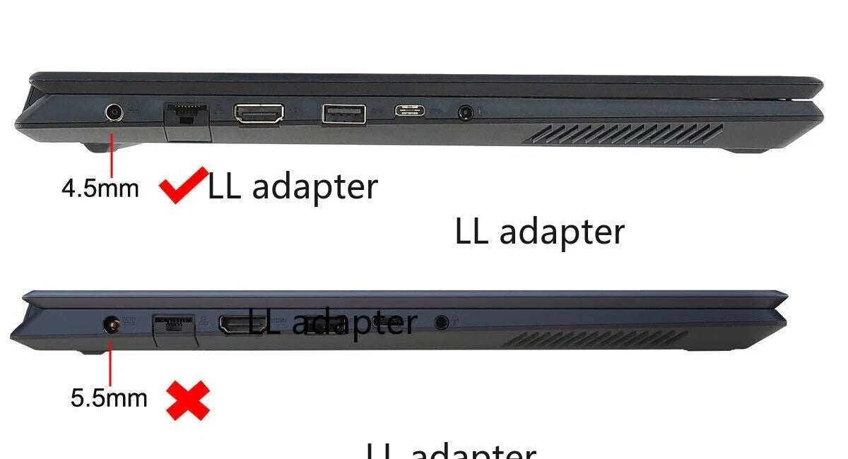 Genuine 19V 3.42A ADP-65GD D For MSI Modern 15 A11M-004US 65W 4.5mm Pin Charger