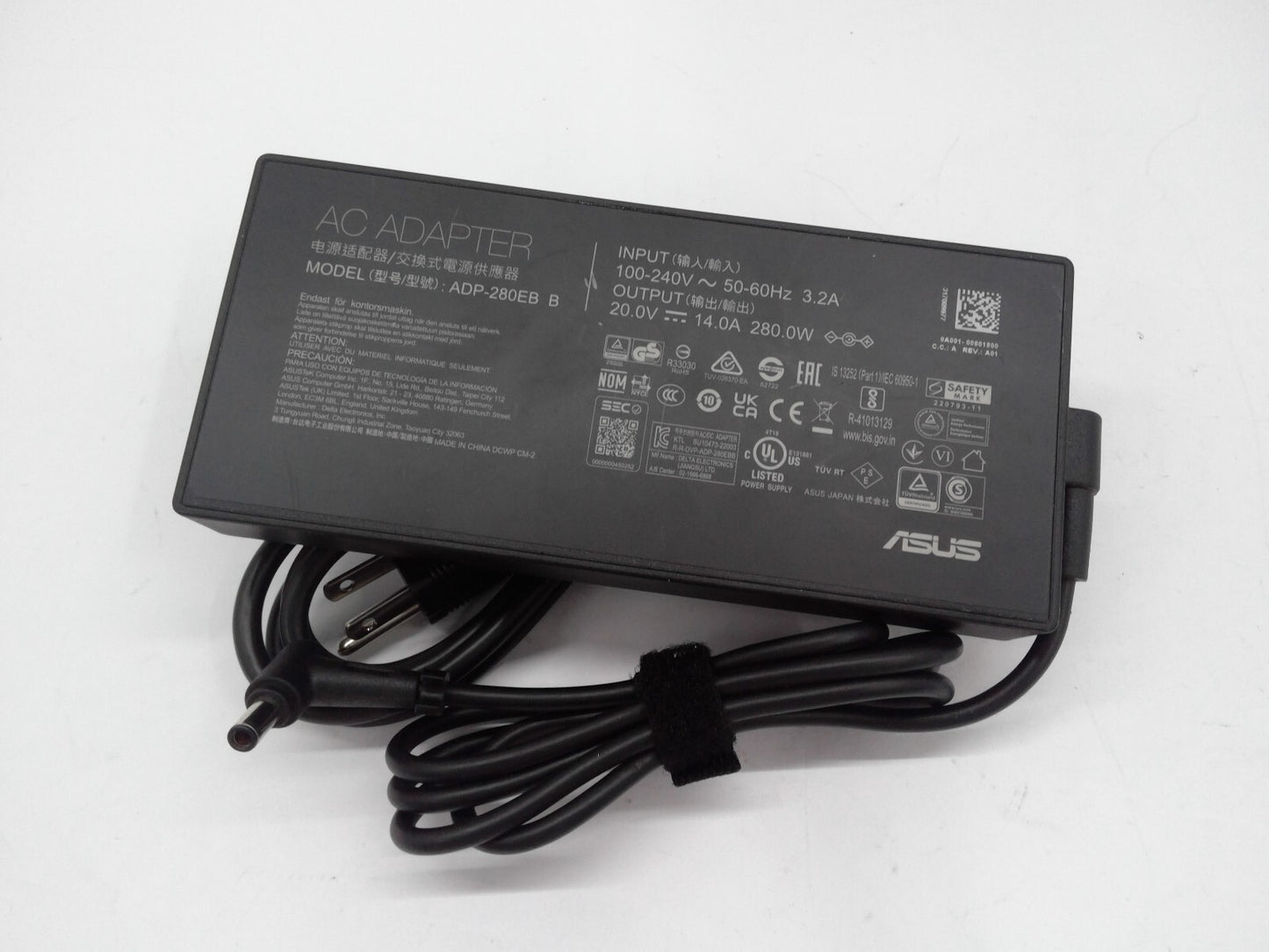 Original ASUS 280W AC Adapter for Asus ROG Strix G16 G614JI-SS74 ADP-280EB B
