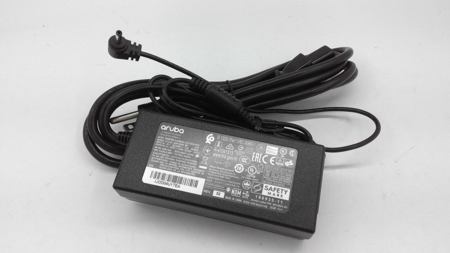 Original Aruba ADP-50GR BD 48V AC/DC Power Supply Adapter 50W Charger
