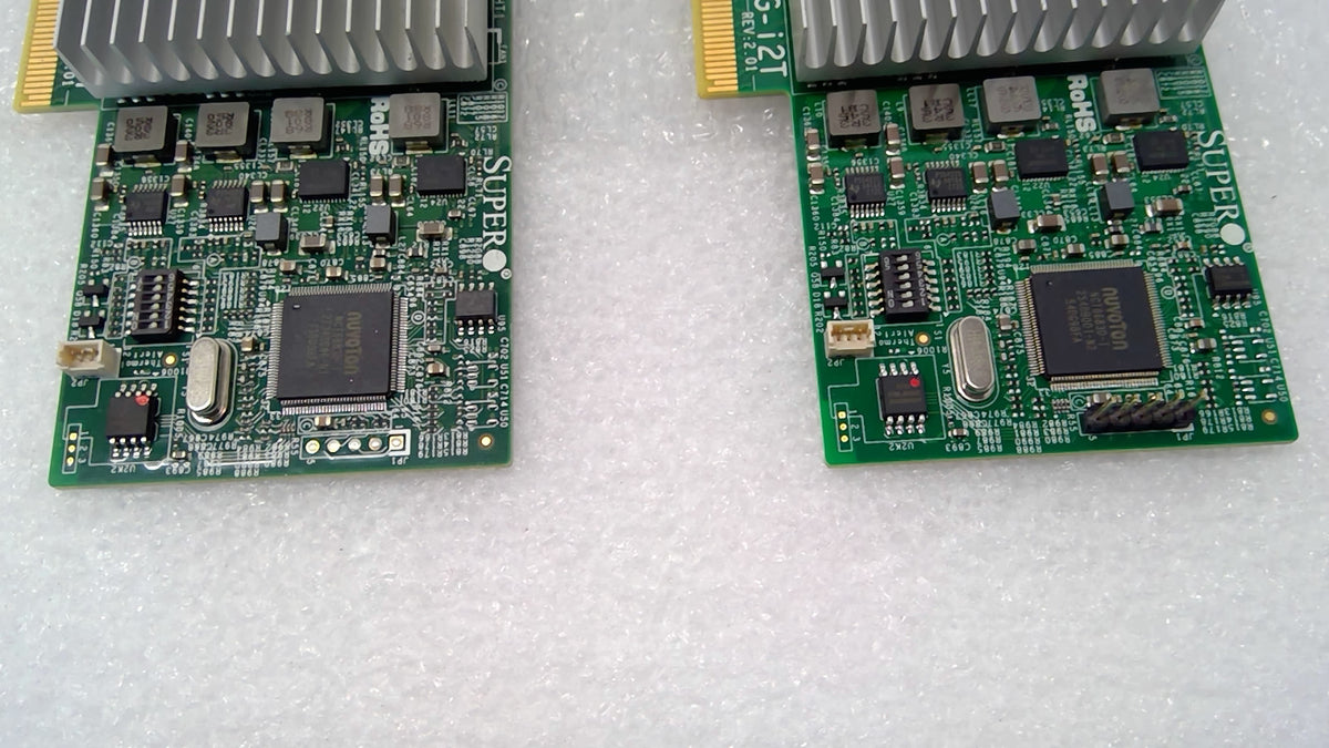 Supermicro AOC-STG-i2T Rev 2.01 Intel X540-T2 Dual Port 10Gb RJ45 NIC *Read*