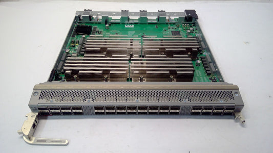 Cisco N9K-X9732C-EX 32-Port 100G QSFP28 Nexus 9500 Module Mount Bracket Damaged#